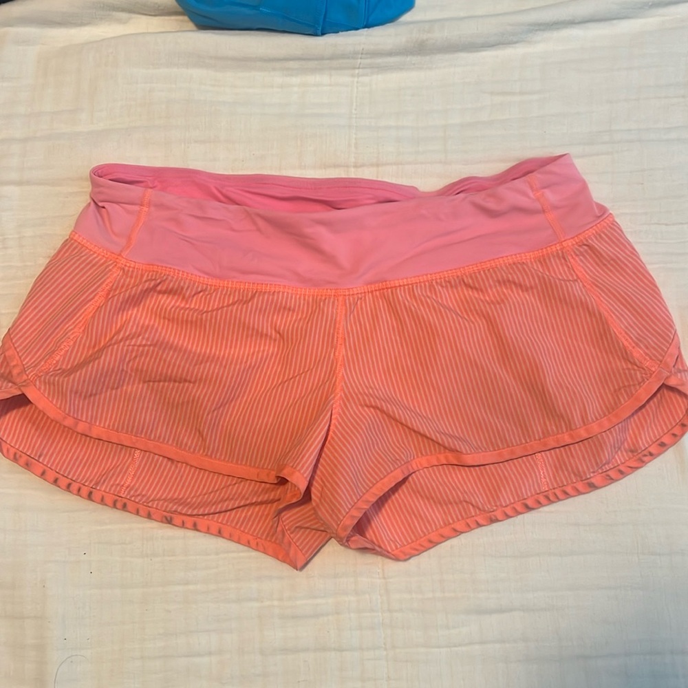 Lululemon speed shorts